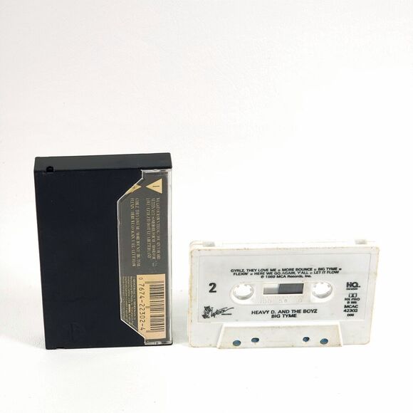 Heavy D & The Boyz – Big Tyme Cassette US 1989 Uptown MCAC 42302 Old School - Picture 2 of 4